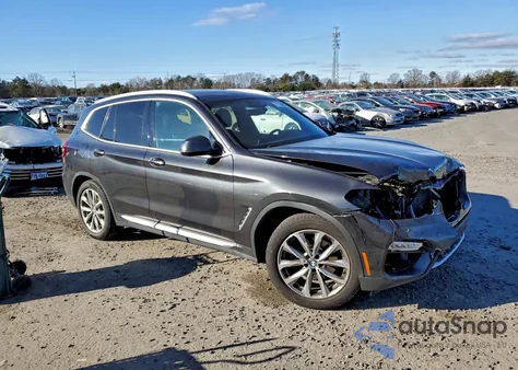 2018 BMW X3 xDrive30I из США, поврежденный, VIN 5UXTR9C55JLD88729